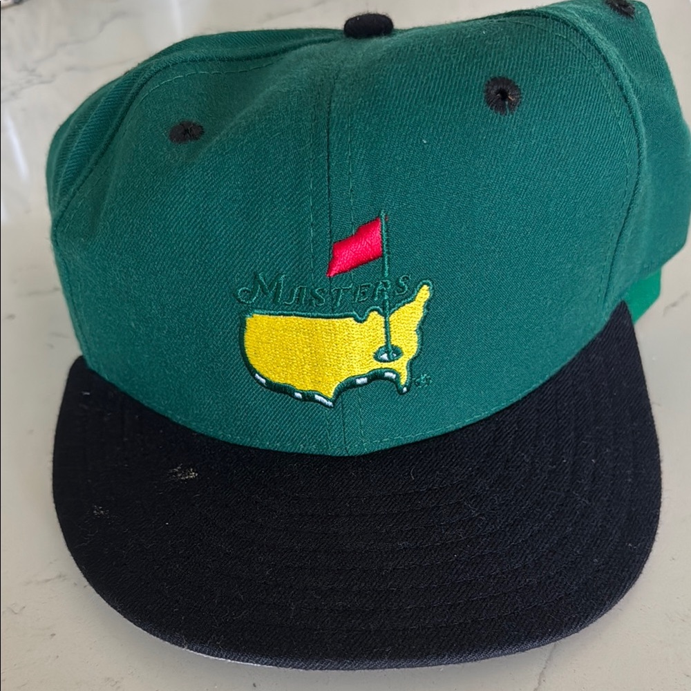 NWT Vintage Masters Green and Black Hat
